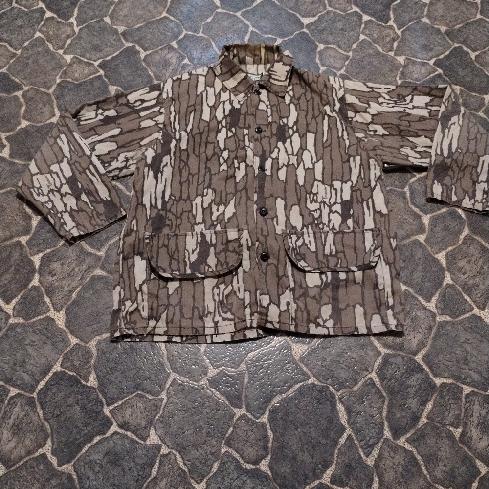 SafTbak mens camo hunting shirt VINTAGE